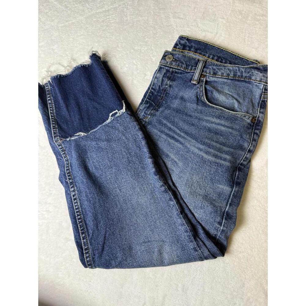 Levi’s 505 Men’s Regular L Fit Straight Leg Jeans 34x25 (See Description)